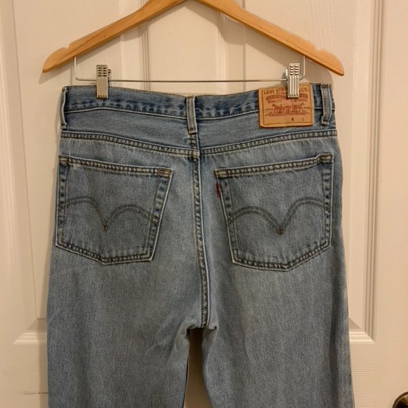 Vintage Levi's Straight Jeans - Size 30 - Picture 5 of 8